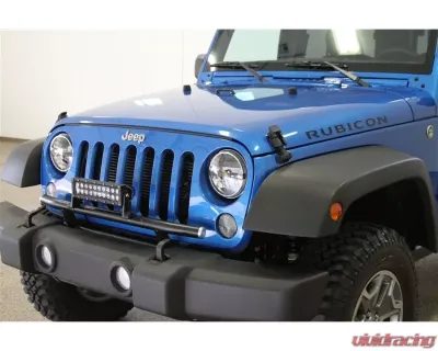 Rockhard 4x4 Factory Front Bumper Light Mount Jeep Wrangler JK 2/4-Door 2007-2018 - RH-6060