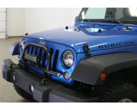 Rockhard 4x4 Factory Front Bumper Light Mount w/ Grille Guard Jeep Wrangler 2/4-Door 2007-2018