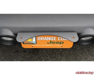 Rock Hard 4x4 LPLM License Plate Light Mount Fits Individual or 10" LED Bars - RH-6066