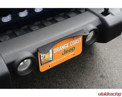 Rock Hard 4x4 LPLM License Plate Light Mount Fits Individual or 10" LED Bars - RH-6066