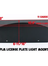 Rock Hard 4x4 LPLM License Plate Light Mount Fits Individual or 10" LED Bars                                     - RH-6066 - Image 17