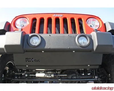 Rock Hard 4x4 Front Bumper Skid Plate for Plastic X/Sport/Sahara/Rubicon Jeep Wrangler JK 2007-2018 - RH-6070