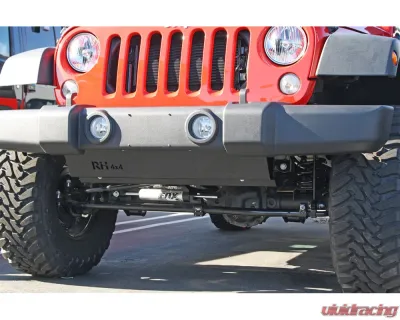Rock Hard 4x4 Front Bumper Skid Plate for Plastic X/Sport/Sahara/Rubicon Jeep Wrangler JK 2007-2018 - RH-6070