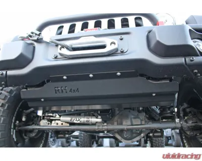 Rock Hard 4x4 Front Bumper Skid Plate for Steel HardRock/Recon/10A Jeep Wrangler JK 2013-2018 - RH-6071