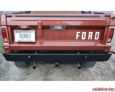 Rock Hard 4x4 Patriot Series Rear Bumper for Ford Bronco 1966-1977 - RH-6100