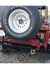 Rock Hard 4x4 Patriot Series Rear Bumper with Tire Carrier for Ford Bronco 1966-1977                                     - RH-6101 - Image 12