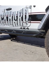Rock Hard 4x4 Patriot Series Tube Slider Rocker Guards Angled Down for Jeep Gladiator JT 2020+                                     - RH-80106 - Image 5