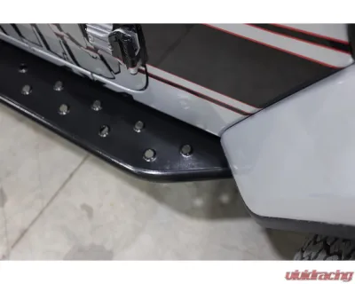 Rock Hard 4x4 RHX Series Tube Slider Rocker Guards Flat Step for Jeep Gladiator JT 2020+ - RH-80124