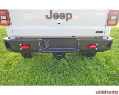 Rock Hard 4x4 Patriot Series Rear Bumper for Jeep Gladiator JT 2020+ - RH-80302