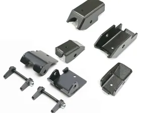 Rock Hard 4x4 Bolt-On Front and Rear Lower Control Arm Skid Plates for Jeep Gladiator JT 2020+