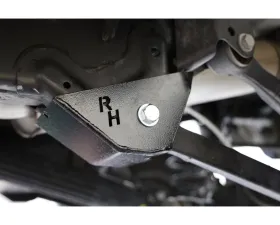 Rock Hard 4x4 Bolt-On Rear Upper/Frame Side Control Arm Skid Plates for Jeep Gladiator JT 2020+