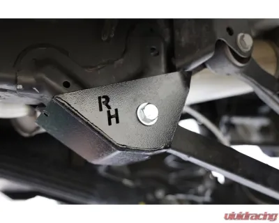 Rock Hard 4x4 Bolt-On Rear Upper/Frame Side Control Arm Skid Plates for Jeep Gladiator JT 2020+ - RH-80517