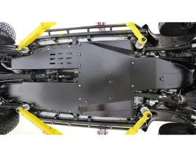 Rock Hard 4x4 Aluminum Complete Bellypan Skid Plate System with Dual Crossmembers for Jeep Gladiator JT EcoDiesel 2020+