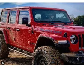 Rock Hard 4x4 Patriot Series Tube Slider Rocker Guards Angled Down for Jeep Wrangler JL 2DR 2018+