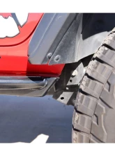 Rock Hard 4x4 RHX Series Tube Slider Rocker Guards with Flat Step for Jeep Wrangler JK 2DR 2007-2018                                     - RH-6022 - Image 6