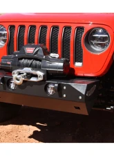 Rock Hard 4x4 Aluminum Patriot Series Grille Width Front Bumper for Jeep Wrangler JL | Gladiator JT 2018+                                     - RH-90240 - Image 2
