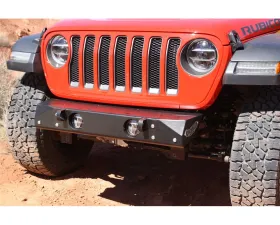 Rock Hard 4x4 Aluminum Freedom Series Grille Width Front Bumper for Jeep Wrangler JL | Gladiator JT 2018+
