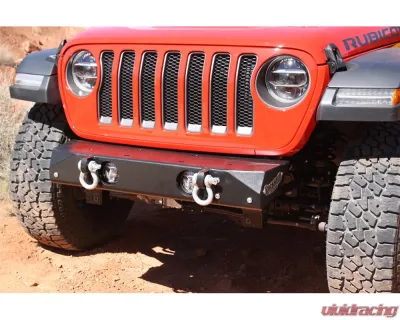 Rock Hard 4x4 Aluminum Freedom Series Grille Width Front Bumper for Jeep Wrangler JL | Gladiator JT 2018+ - RH-90242