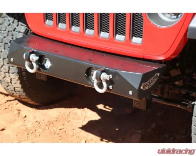 Rock Hard 4x4 Aluminum Freedom Series Grille Width Front Bumper for Jeep Wrangler JL | Gladiator JT 2018+ - RH-90242