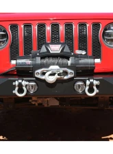 Rock Hard 4x4 Aluminum Freedom Series Grille Width Front Bumper for Jeep Wrangler JL | Gladiator JT 2018+                                     - RH-90242 - Image 7