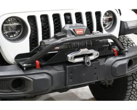 Rock Hard 4x4 Grille Guard and Light Mount Hoop for RH-90205 Winch Mounting Plate