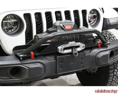 Rock Hard 4x4 Grille Guard and Light Mount Hoop for RH-90205 Winch Mounting Plate - RH-90207