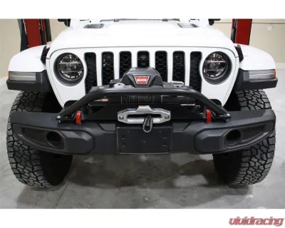 Rock Hard 4x4 Grille Guard and Light Mount Hoop for RH-90205 Winch Mounting Plate - RH-90207