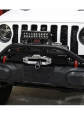 Rock Hard 4x4 Grille Guard and Light Mount Hoop for RH-90205 Winch Mounting Plate                                     - RH-90207 - Image 3