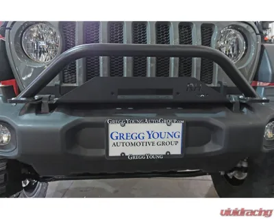 Rock Hard 4x4 Grille Guard and Light Mount Hoop for RH-90205 Winch Mounting Plate - RH-90207