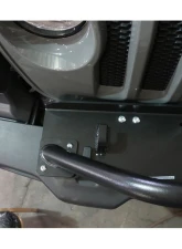 Rock Hard 4x4 Grille Guard and Light Mount Hoop for RH-90205 Winch Mounting Plate                                     - RH-90207 - Image 5