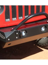 Rock Hard 4x4 Stubby Winch Guard with Light Mounting Tabs for RH4X4 JL/JT Stubby Front Bumper Gladiator JT 2020+                                     - RH-90208 - Image 2