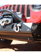 Rock Hard 4x4 Stubby Winch Guard with Light Mounting Tabs for RH4X4 JL/JT Stubby Front Bumper Gladiator JT 2020+                                     - RH-90208 - Image 6