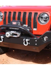 Rock Hard 4x4 Aluminum Patriot Series Full Width Front Bumper for Jeep Wrangler JL | Gladiator JT 2018+                                     - RH-90244 - Image 2