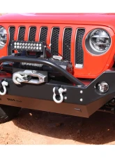 Rock Hard 4x4 Aluminum Patriot Series Full Width Front Bumper for Jeep Wrangler JL | Gladiator JT 2018+                                     - RH-90244 - Image 3