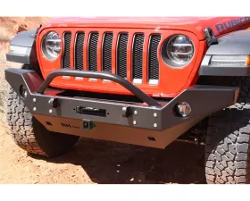 Rock Hard 4x4 Patriot Series Full Width Front Bumper w/ Receiver for Jeep Wrangler JL | Gladiator JT 2018+