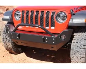 Rock Hard 4x4 Aluminum Patriot Series Mid-Width Front Bumper for Jeep Wrangler JL | Gladiator JT 2018+