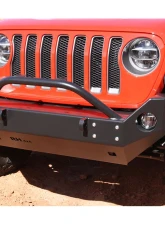 Rock Hard 4x4 Aluminum Patriot Series Mid-Width Front Bumper for Jeep Wrangler JL | Gladiator JT 2018+                                     - RH-90249 - Image 5