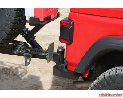Rock Hard 4x4 Patriot Series Rear Bumper with Tire Carrier for Jeep Wrangler JL 2018+ - RH-90301