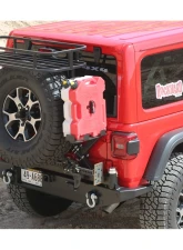 Rock Hard 4x4 Patriot Series Rear Bumper with Tire Carrier for Jeep Wrangler JL 2018+                                     - RH-90301 - Image 9