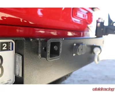 Rock Hard 4x4 Patriot Series Rear Bumper with Tire Carrier for Jeep Wrangler JL 2018+ - RH-90301