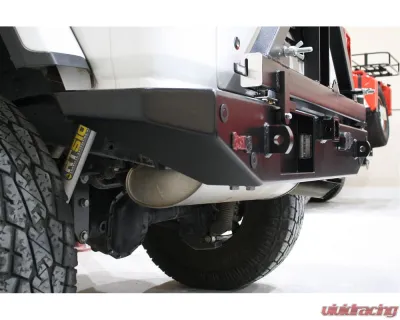 Rock Hard 4x4 Patriot Series Rear Bumper with Tire Carrier for Jeep Wrangler JL 2018+ - RH-90301