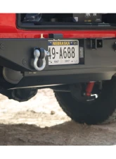 Rock Hard 4x4 Patriot Series Rear Bumper with Tire Carrier for Jeep Wrangler JL 2018+                                     - RH-90301 - Image 2