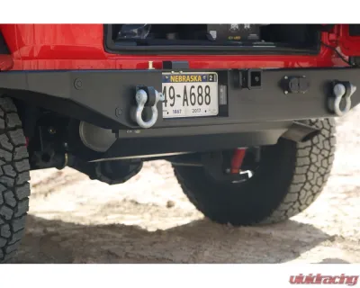 Rock Hard 4x4 Patriot Series Rear Bumper with Tire Carrier for Jeep Wrangler JL 2018+ - RH-90301