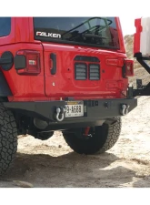 Rock Hard 4x4 Patriot Series Rear Bumper with Tire Carrier for Jeep Wrangler JL 2018+                                     - RH-90301 - Image 3