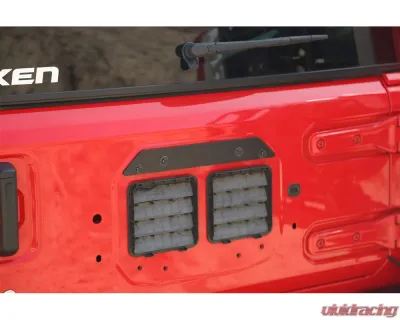 Rock Hard 4x4 Patriot Series Rear Bumper with Tire Carrier for Jeep Wrangler JL 2018+ - RH-90301