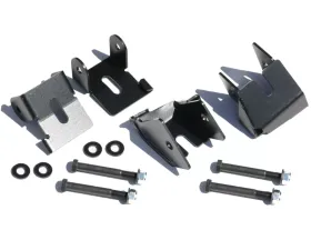 Rockhard 4x4 D30/D44 Bolt-On Front & Rear Lower Control Arm Skid Plates Jeep Wrangler JK 2/4-Door 2007-2018