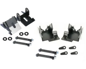 Rock Hard 4x4 Bolt-On Front and Rear Lower Control Arm Skid Plates for Jeep Wrangler TJ | LJ | XJ D30/D44 1997-2006