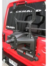Rock Hard 4x4 Adjustable Spare Tire Carrier with CB Antenna Mount for Jeep Wrangler JL 2018+                                     - RH-90347 - Image 7