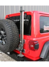 Rock Hard 4x4 Freedom Series Body Mount Tire Carrier with Billet Aluminum Braces for Jeep Wrangler JL 2018+                                     - RH-90350 - Image 9