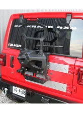 Rock Hard 4x4 Freedom Series Body Mount Tire Carrier with Billet Aluminum Braces for Jeep Wrangler JL 2018+                                     - RH-90350 - Image 13